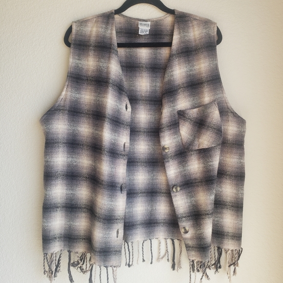 Vintage Fringe Vest - Picture 2 of 6